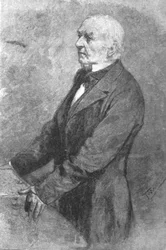 El muy honorable W. E. Gladstone, líder del Partido Liberal, 1889, 1901.