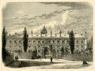 La Escuela Naval Real, New Cross, c1878