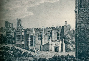 Las Ruinas de la Casa Cowdray, cerca de Midhurst, Sussex
