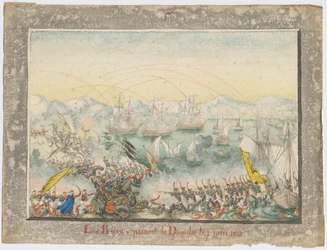 Los rusos cruzaron el Danubio en 1828