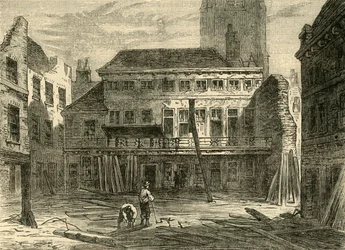 La cabeza de los sarracenos, Snow Hill, c1872