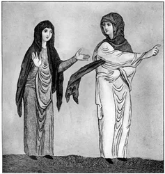 El tocado sajón, 1910