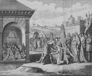 La Escena de la Tragedia de Coriolano, 1749