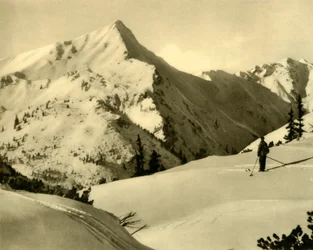El Schoberspitze, Estiria, Austria, c1935