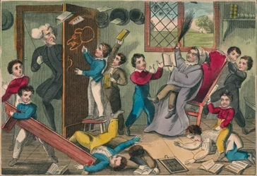 El Maestro de Escuela en el Extranjero, 1832
