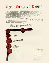 El trozo de papel, 1919