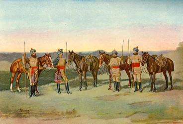El Segundo Lanceros de Bengala, 1901