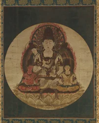 Los Cinco Bodhisattvas Secretos Gohimitsu Bosatsu, 1200s