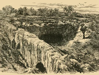 Los Sepulcros de los Reyes en Jerusalén, 1890