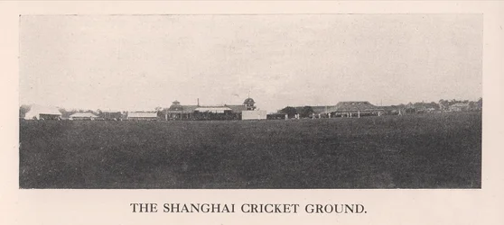 El Campo de Cricket de Shanghái, China, 1912
