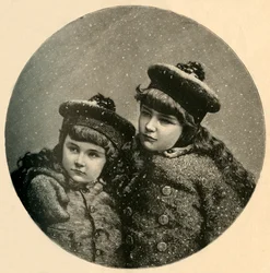El árbol de Navidad de los pájaros de nieve, 1883