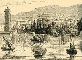 El Lado Sur del Támesis, Tomado desde Adelphi Terrace