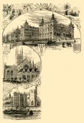 Los suburbios del sur, c1878