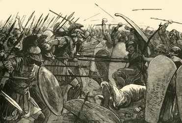Los espartanos en Platea, 1890