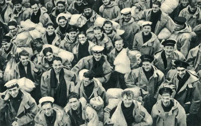 El espíritu del arca, marineros de la Royal Navy, c. 1942