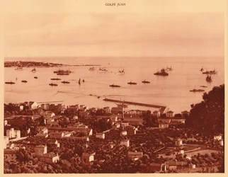 El escuadrón en la rada, Golfe-Juan, 1930