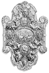 El escudo de armas de Carlos V, siglo XVI 1882