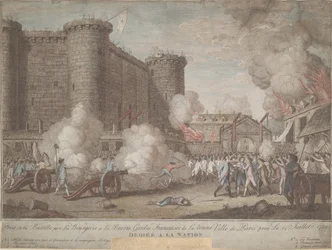 La toma de la Bastilla el 14 de julio de 1789, 1789