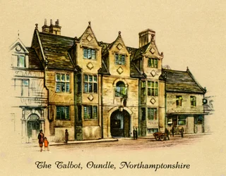 El Talbot, Oundle, Northamptonshire, 1936