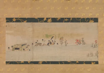 El cuento de Sumiyoshi Sumiyoshi monogatari emaki, finales del siglo XIII