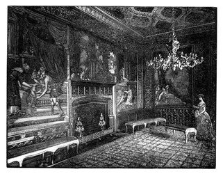 La sala de tapices, Palacio de St. James, Londres