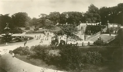 La terraza y la fuente, Central Park, Nueva York