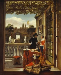 La Terraza, c. 1660