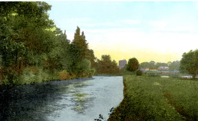 El Támesis en Cookham, Berkshire, siglo XX