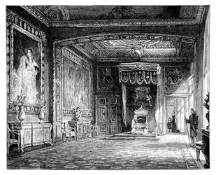 La sala del trono, Castillo de Windsor