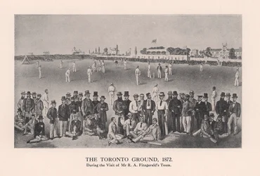 El Campo de Cricket de Toronto, 1872 1912