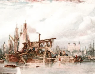 La Torre de Londres, c1827, c1900