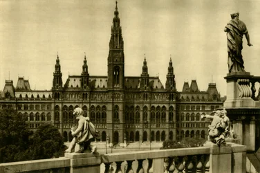 El Ayuntamiento, Viena, Austria, c1935