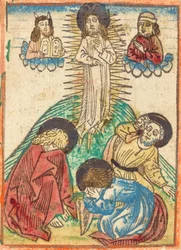 La transfiguración, c. 1475