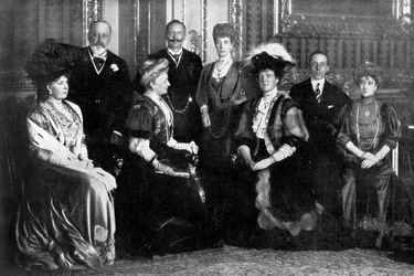 La reunión única e imperial real en Windsor, 1910