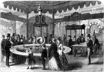 La sección de Estados Unidos de la Exposición Internacional de París, 1867