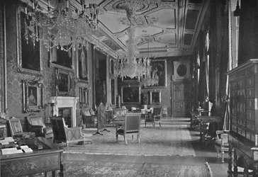 La Sala Van Dyck, Castillo de Windsor, 1927