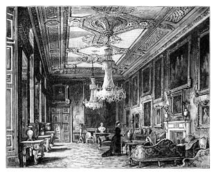 La sala Vandyke, Castillo de Windsor