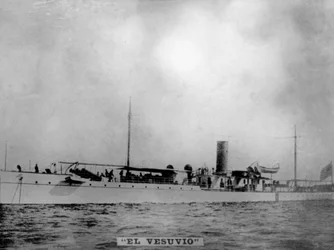 El acorazado Vesubio, 1898, años 1920