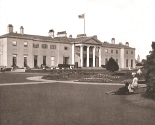 La residencia del virrey, Dublín, Irlanda, 1894