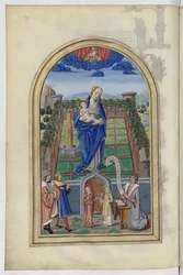 La Virgen María. De: Chants royaux en l