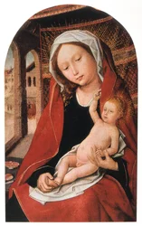 La Virgen y el Niño, siglo XV