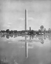El Monumento a Washington, siglo XIX