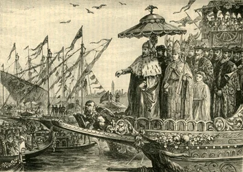 La Boda del Adriático, c991-1009, 1890