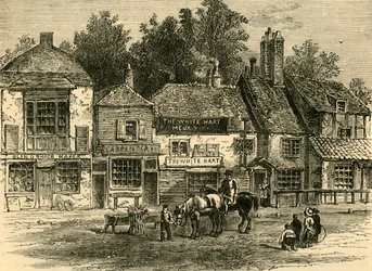 El ciervo blanco, Knightsbridge, 1820