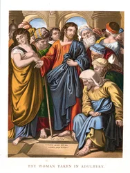 La Mujer Adúltera, c. 1860