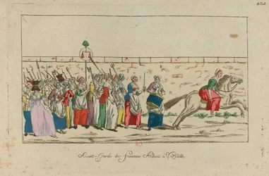 La marcha de las mujeres sobre Versalles, 5 de octubre de 1789, 1789