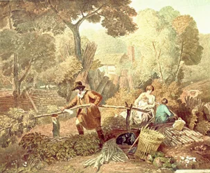 El Leñador, 1812, c1900