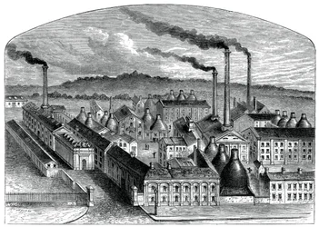 La Real Fábrica de Porcelana de Worcester, c1880