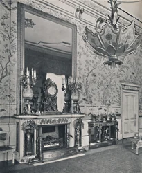 El salón amarillo, Palacio de Buckingham, 1939
