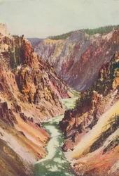 El río Yellowstone, 1916